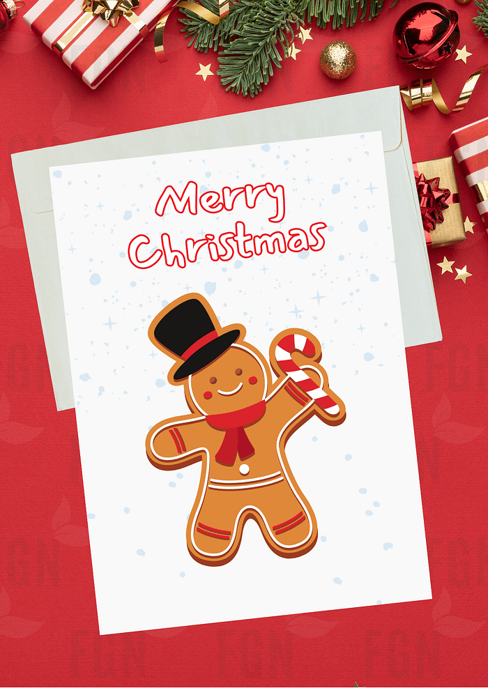 60. Merry Christmas- Gingerbread