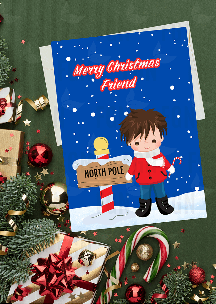 5. Merry Christmas Friend