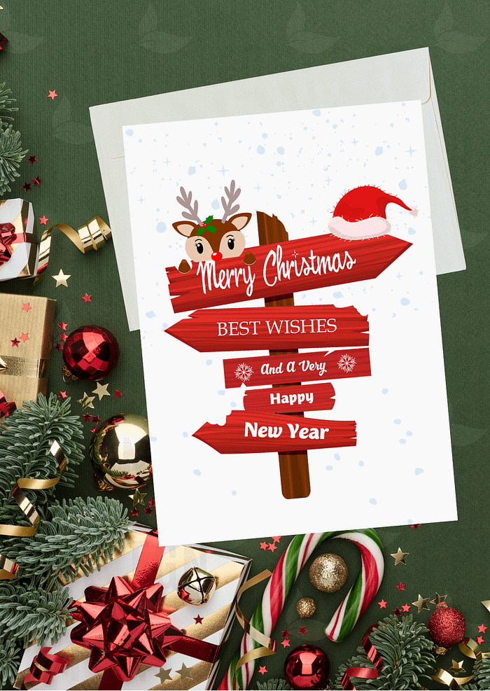 57. Merry Christmas- Reindeer